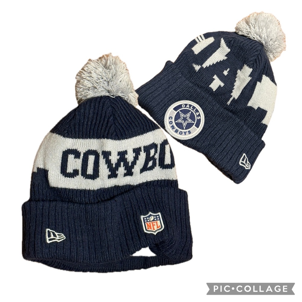 New Era Navy/Gray NFL Dallas Cowboys Beanie